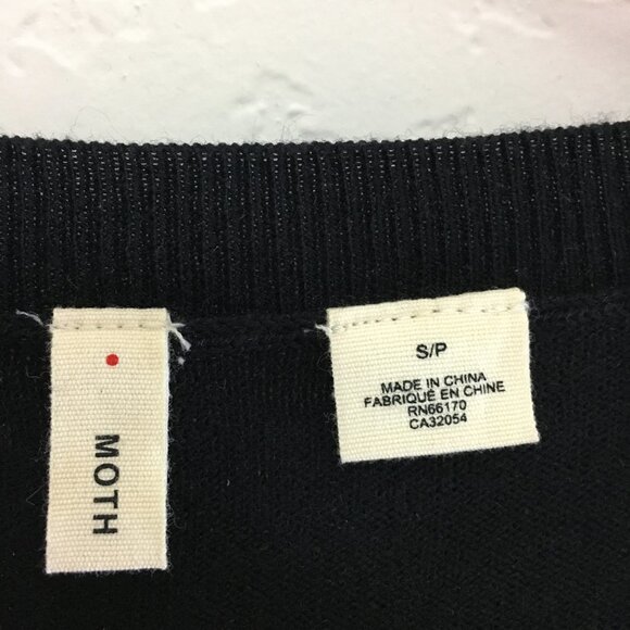 Anthropologie Moth Snapshot Floral Print Silk Knit Blend Blouse Size S/P - Picture 5 of 13